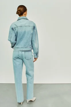 WBLABIGALE HW STRAIGHT JEANS
