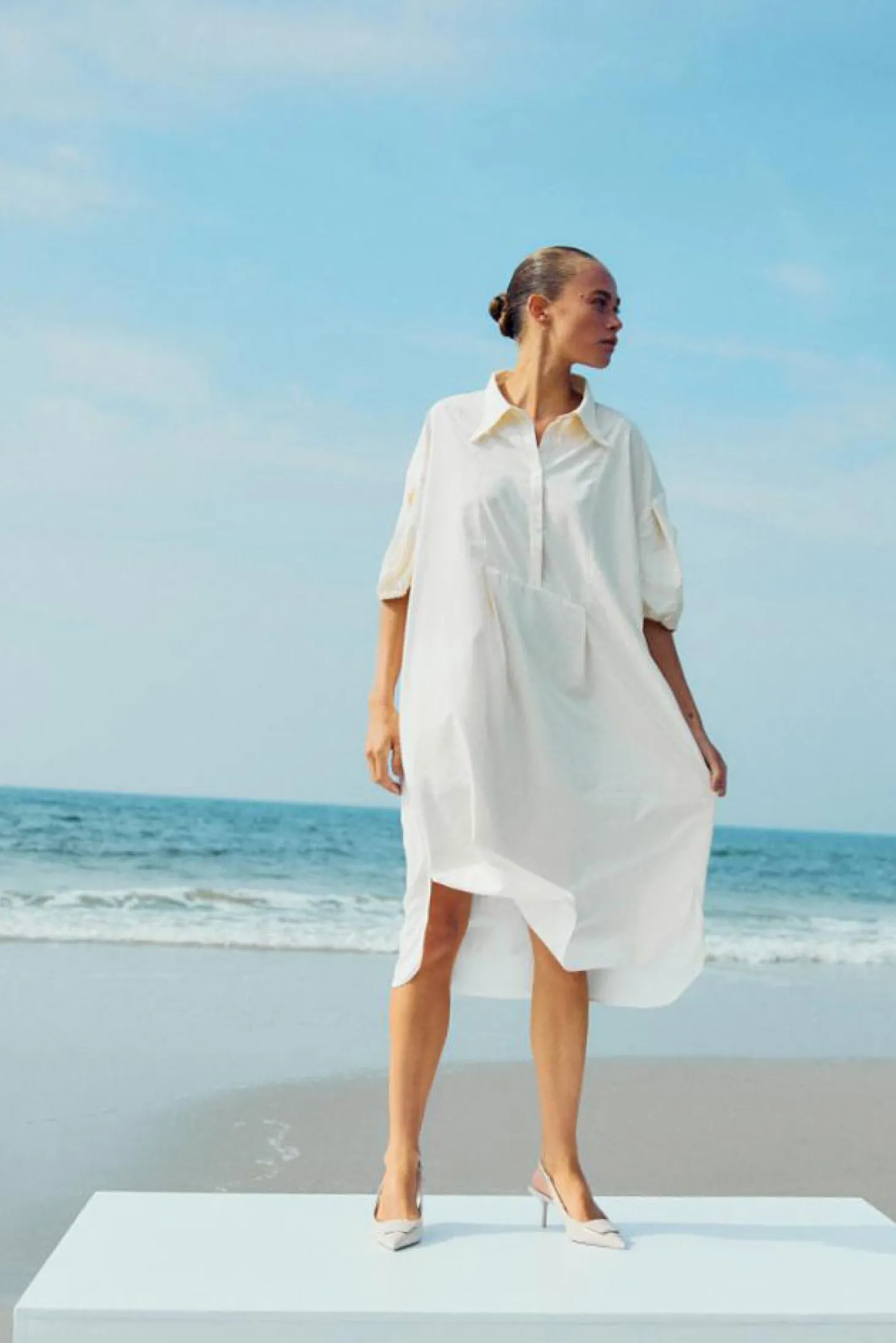 WBLAGDA SS MIDI DRESS