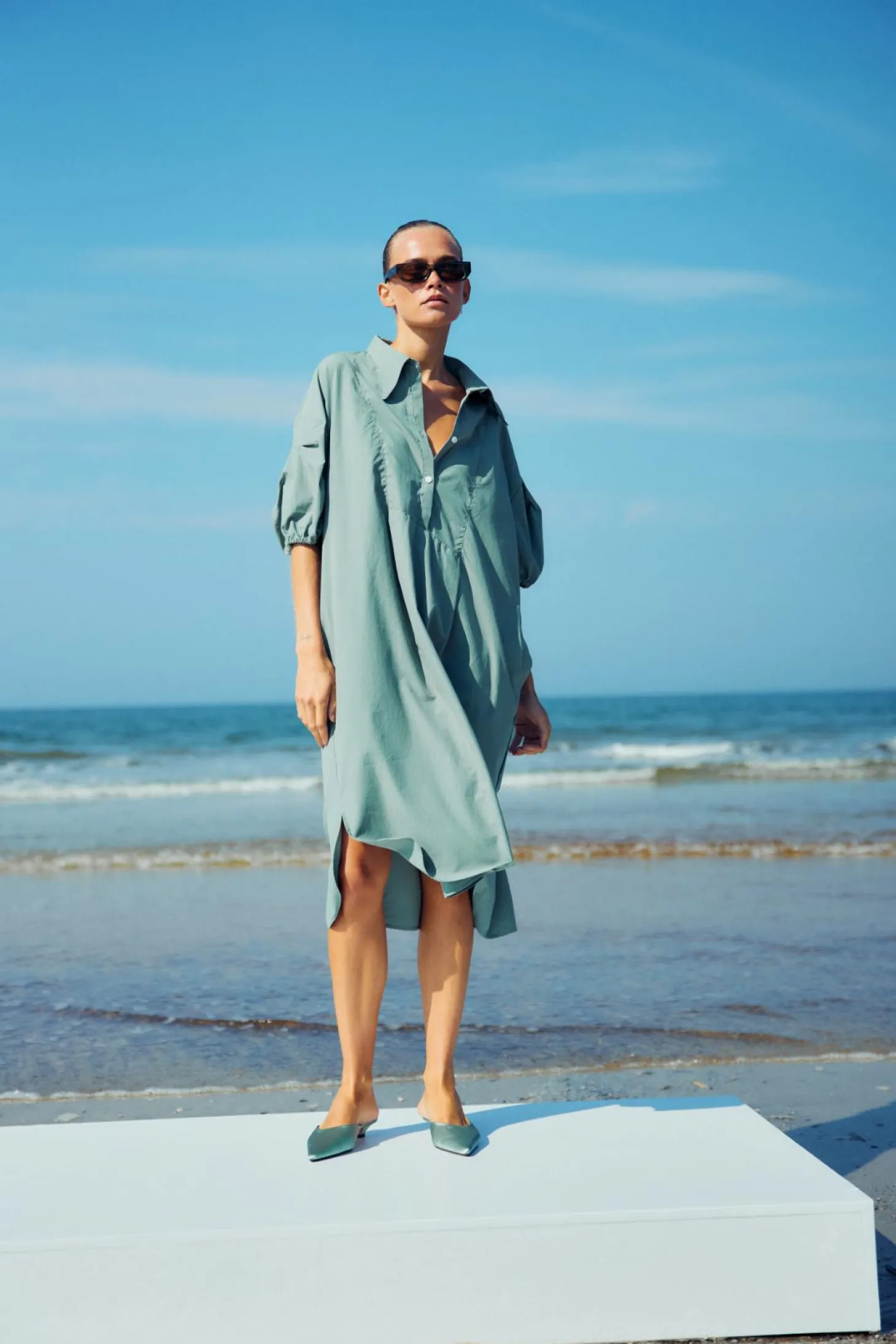 WBLAGDA SS MIDI DRESS