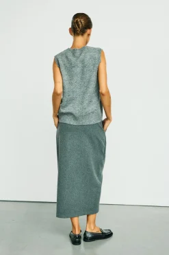 WBLALVA BUTTON WAISTCOAT