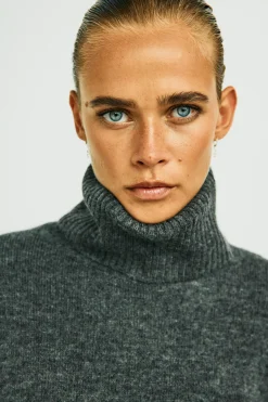 WBLALVA LONG ROLL NECK SWEATER