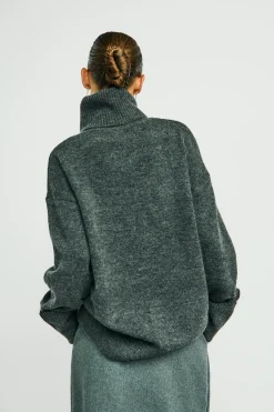 WBLALVA LONG ROLL NECK SWEATER