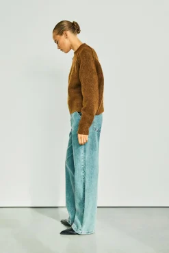 WBLANDREA LS CROPPED PULLOVER