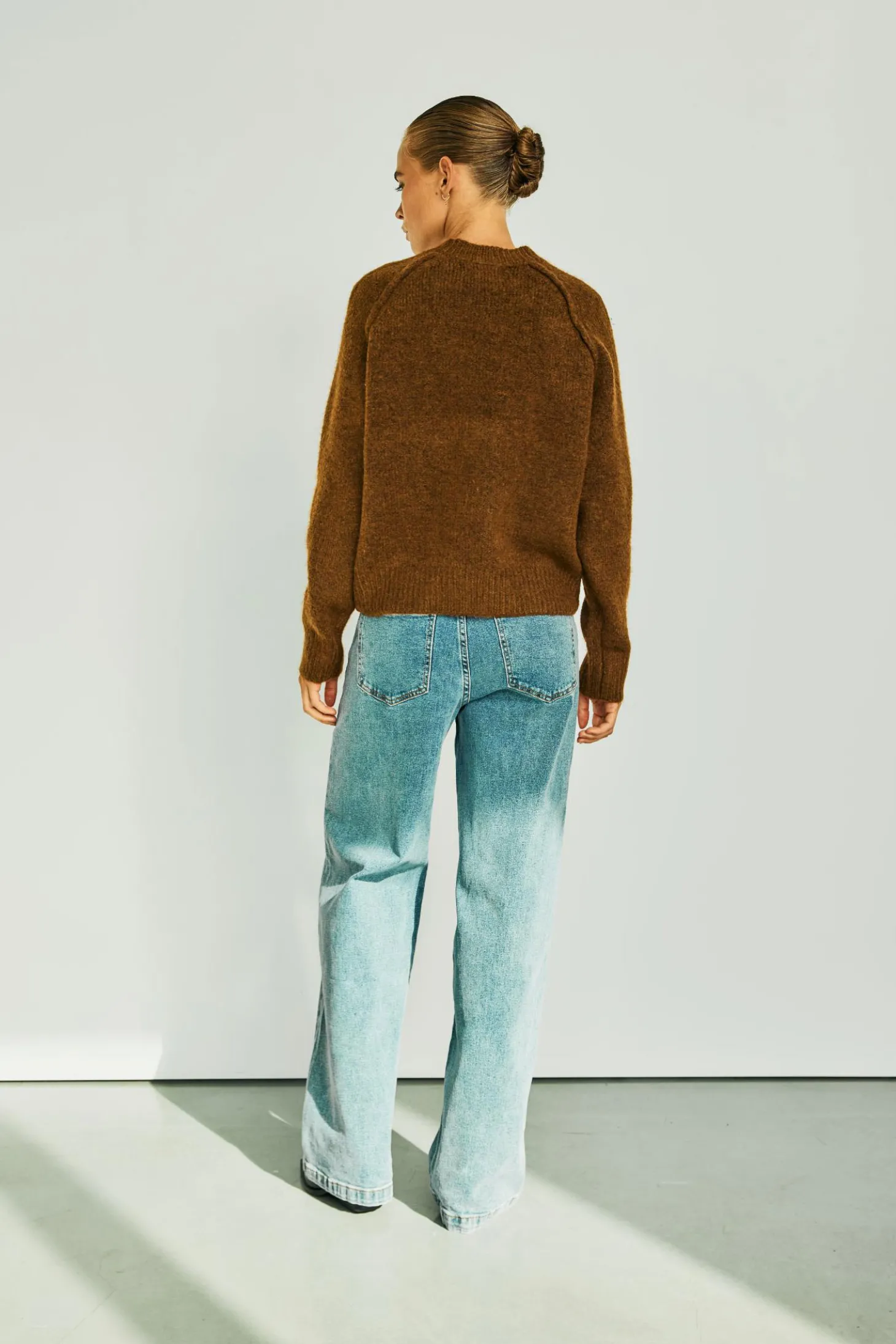WBLANDREA LS CROPPED PULLOVER