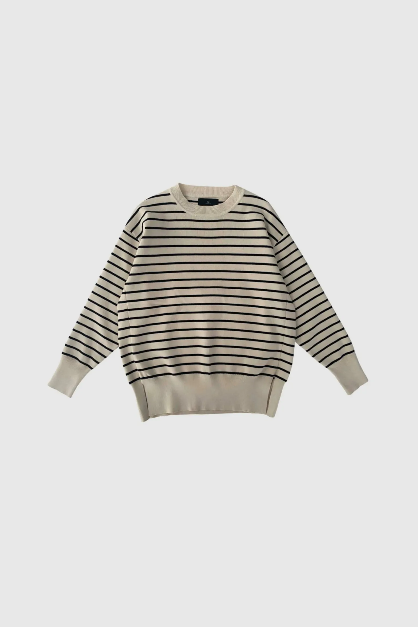 WBLBARBARA LS STRIPED PULLOVER