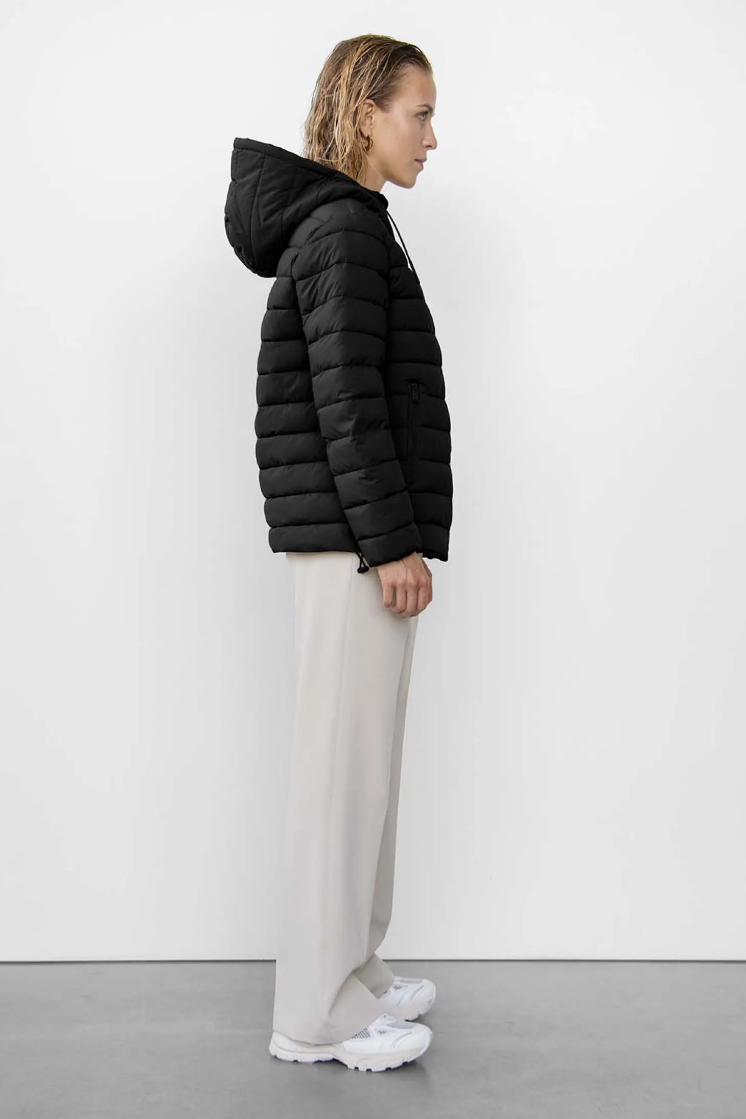 WBLBETTY HOOD LIGHT PUFFER JKT