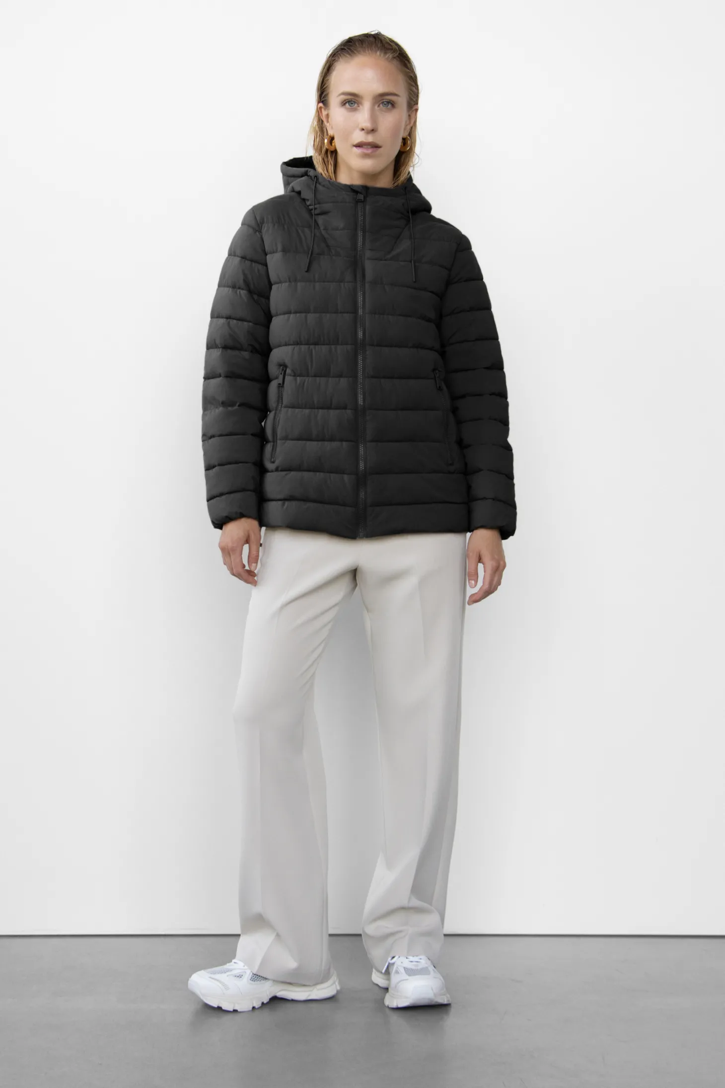 WBLBETTY HOOD LIGHT PUFFER JKT