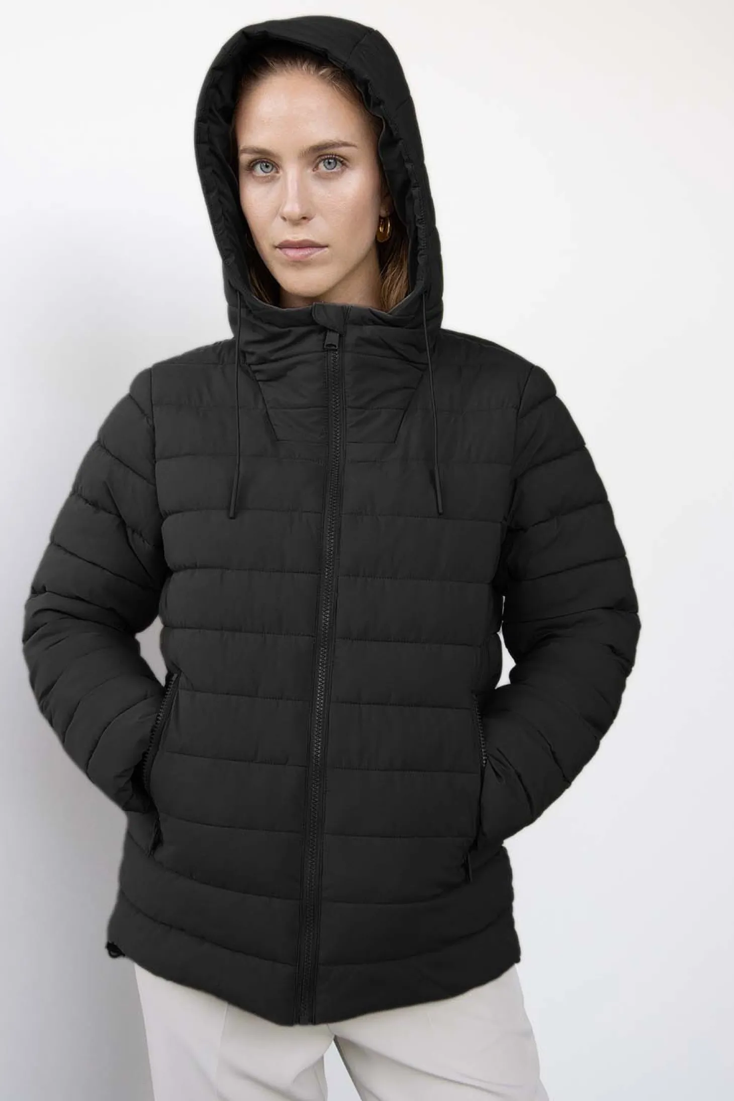 WBLBETTY HOOD LIGHT PUFFER JKT
