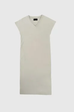 WBLCARMA LONG V-NECK DRESS