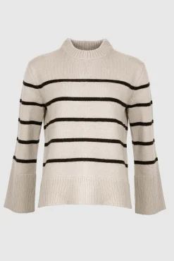 WBLCASSIDY LS STRIPED PULLOVER