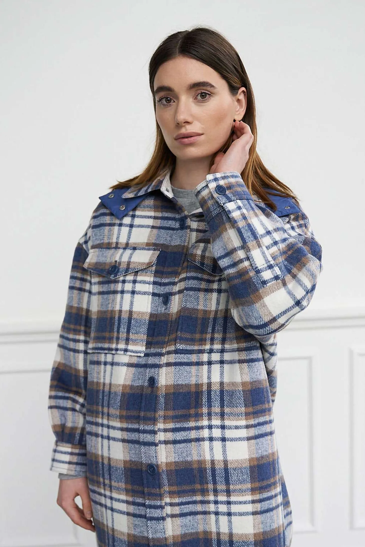 WBLCHERYL LONG SHIRT COAT