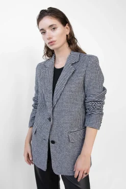 WBLFATE DITSY CHECK BLAZER