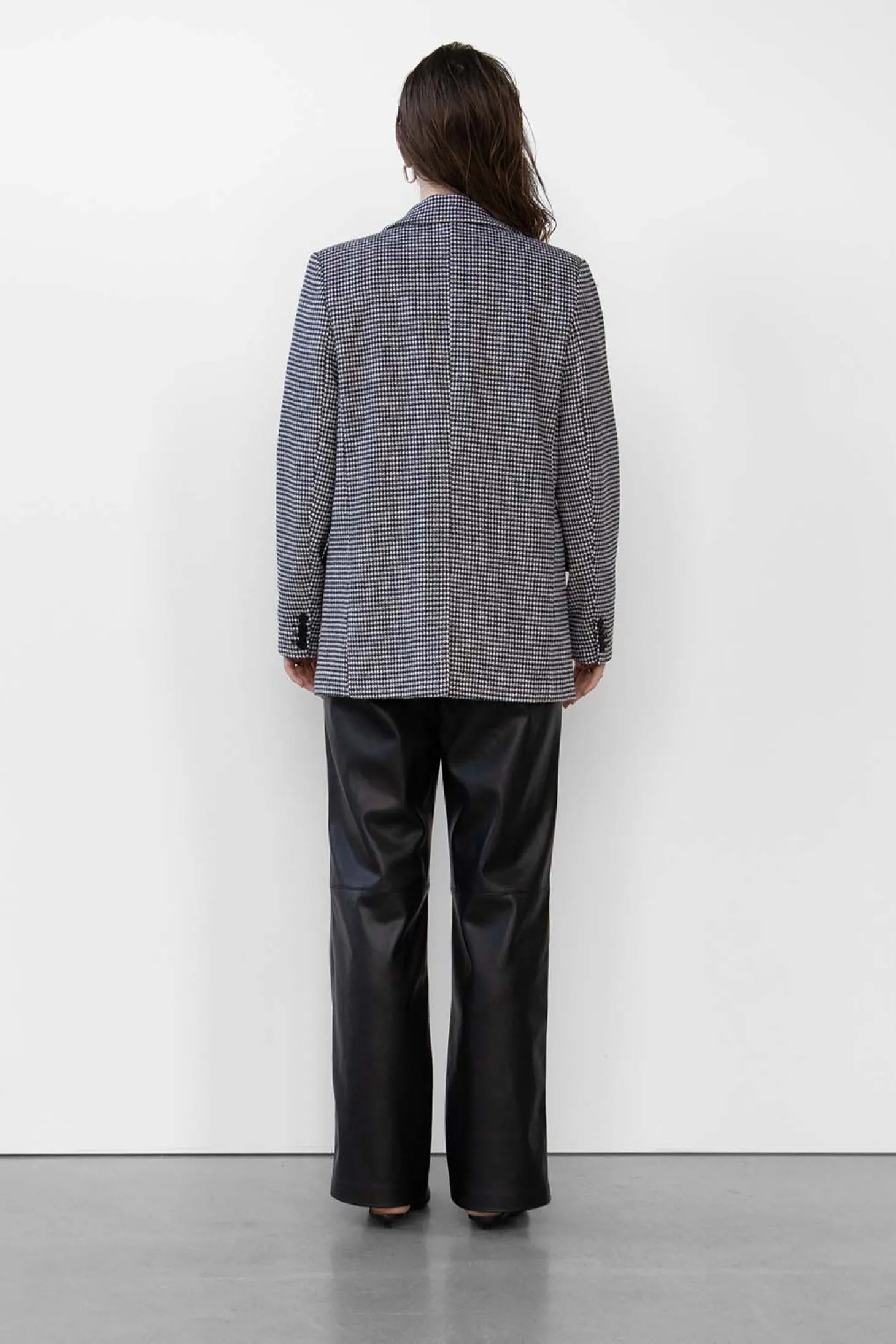 WBLFATE DITSY CHECK BLAZER