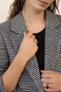 WBLFATE DITSY CHECK BLAZER