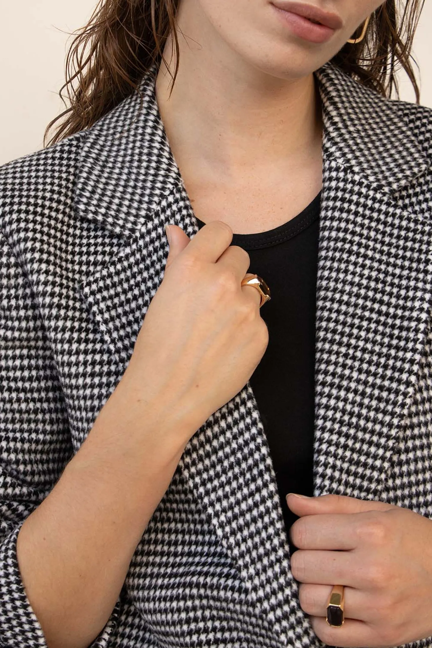 WBLFATE DITSY CHECK BLAZER