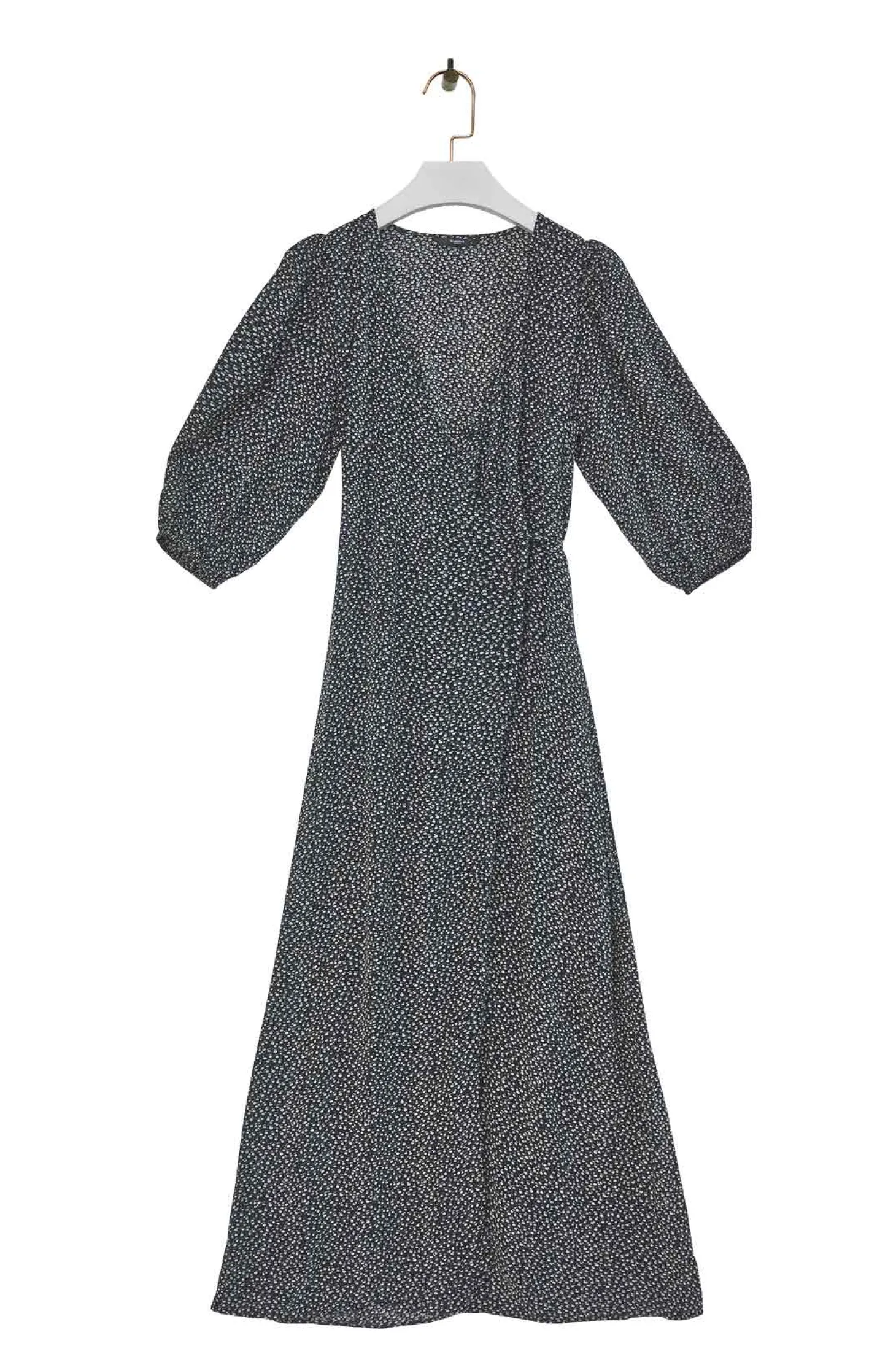 WBLFELINE WRAP MAXI DRESS
