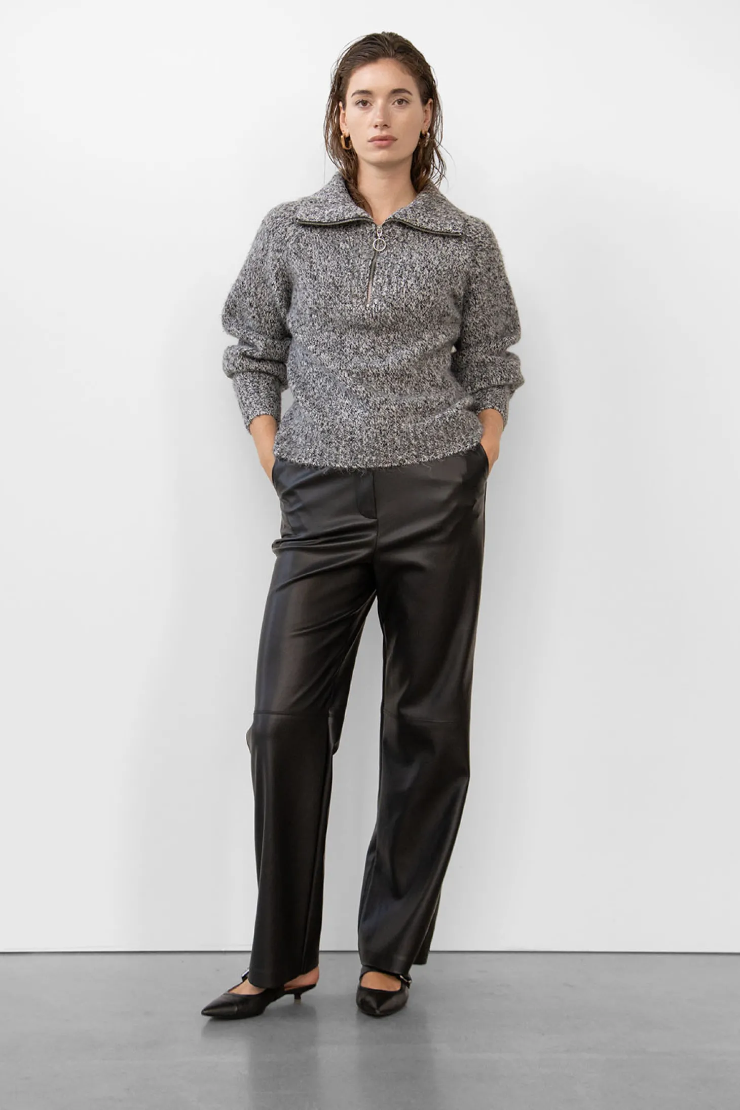 WBLFRANZINE ZIP PULLOVER