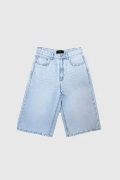WBLGALA BLUE DENIM BERMUDA