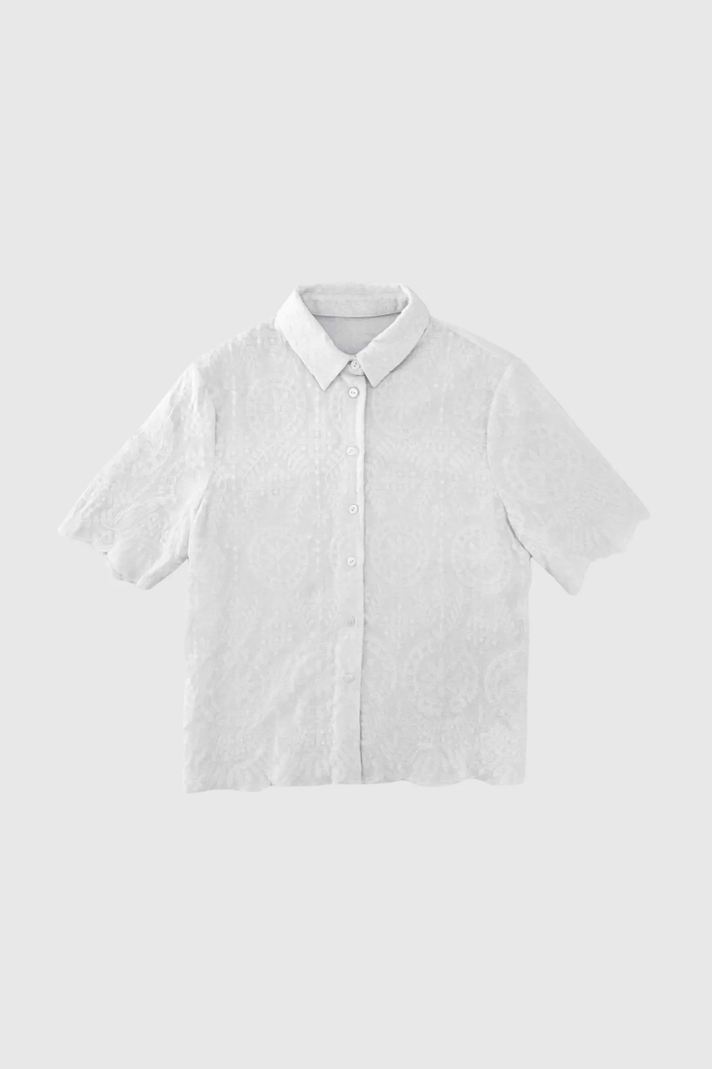 WBLHILMA EMBROIDERED SS SHIRT