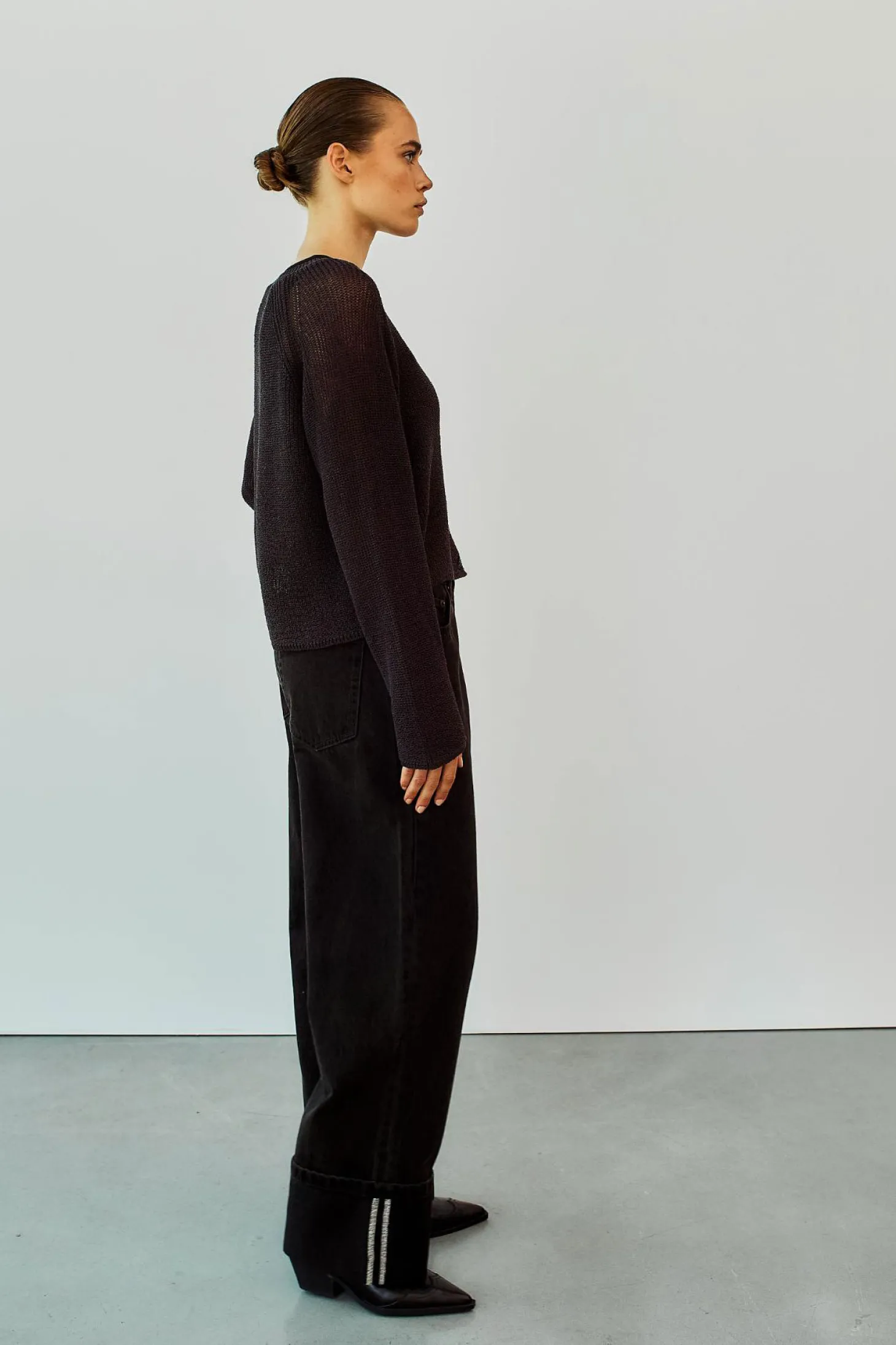 WBLINDIANA LS O-NECK CARDIGAN