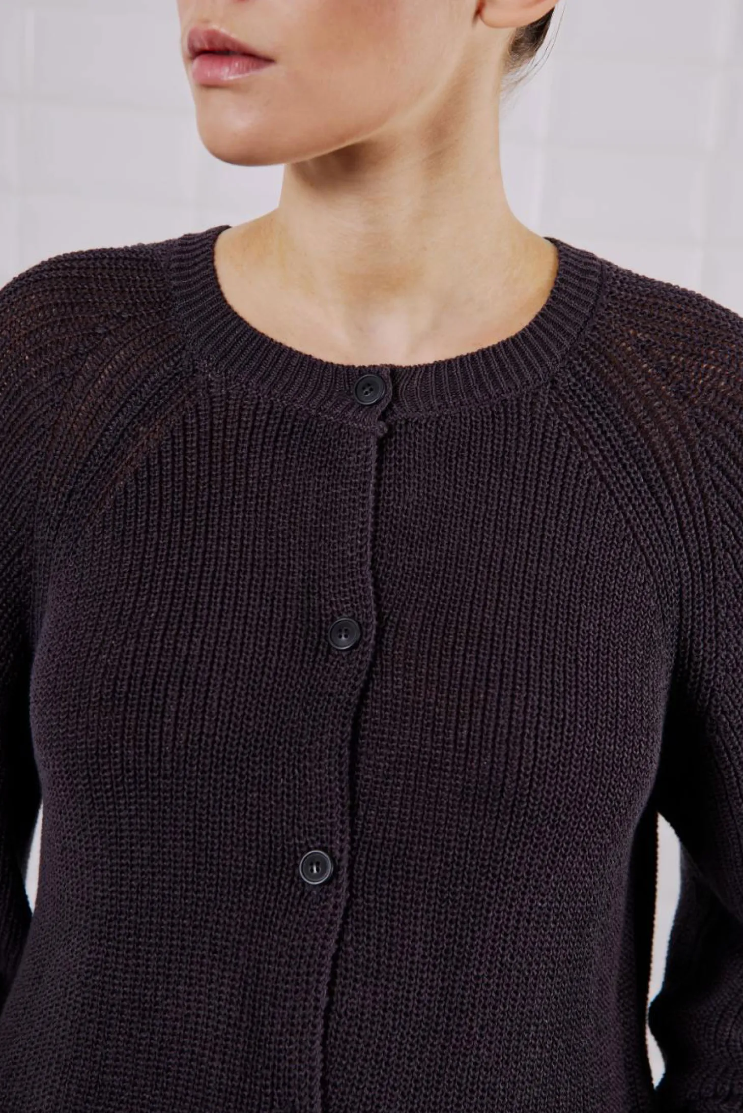 WBLINDIANA LS O-NECK CARDIGAN