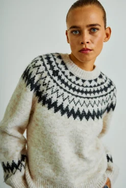 WBLIVY LS FAIR ISLE PULLOVER