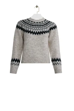 WBLIVY LS FAIR ISLE PULLOVER
