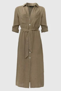 WBLJESSICA LINEN SHIRT DRESS