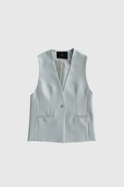 WBLKAREN TAILORED WAISTCOAT