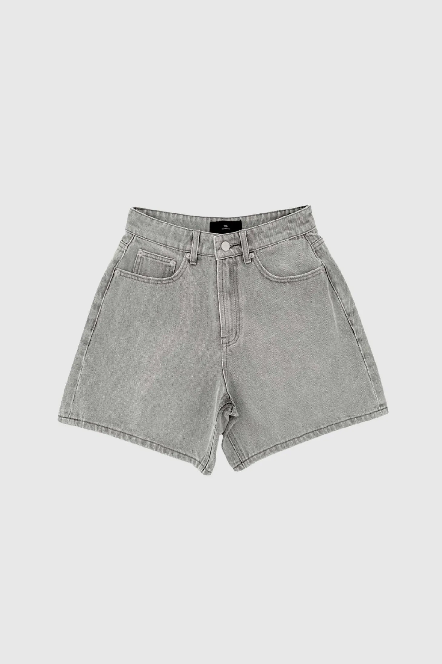 WBLKAROLINA GREY DENIM SHORTS