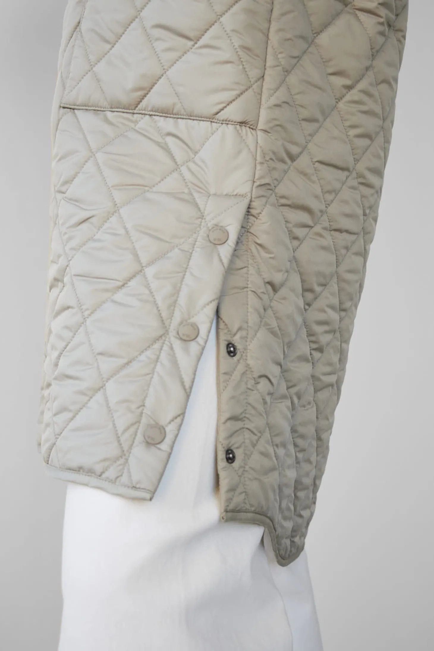WBLLIVA QUILTED LONG WAISTCOAT