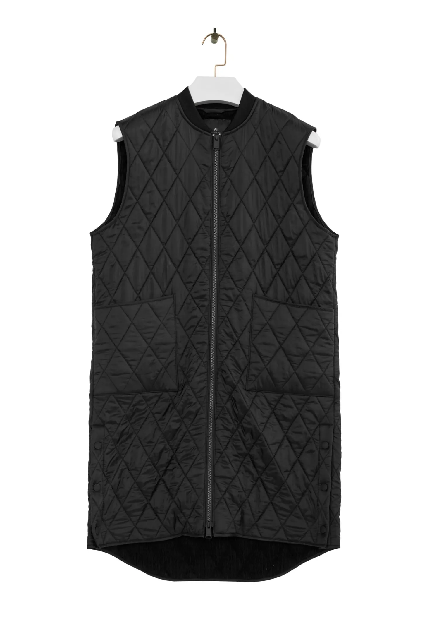 WBLLIVA QUILTED LONG WAISTCOAT