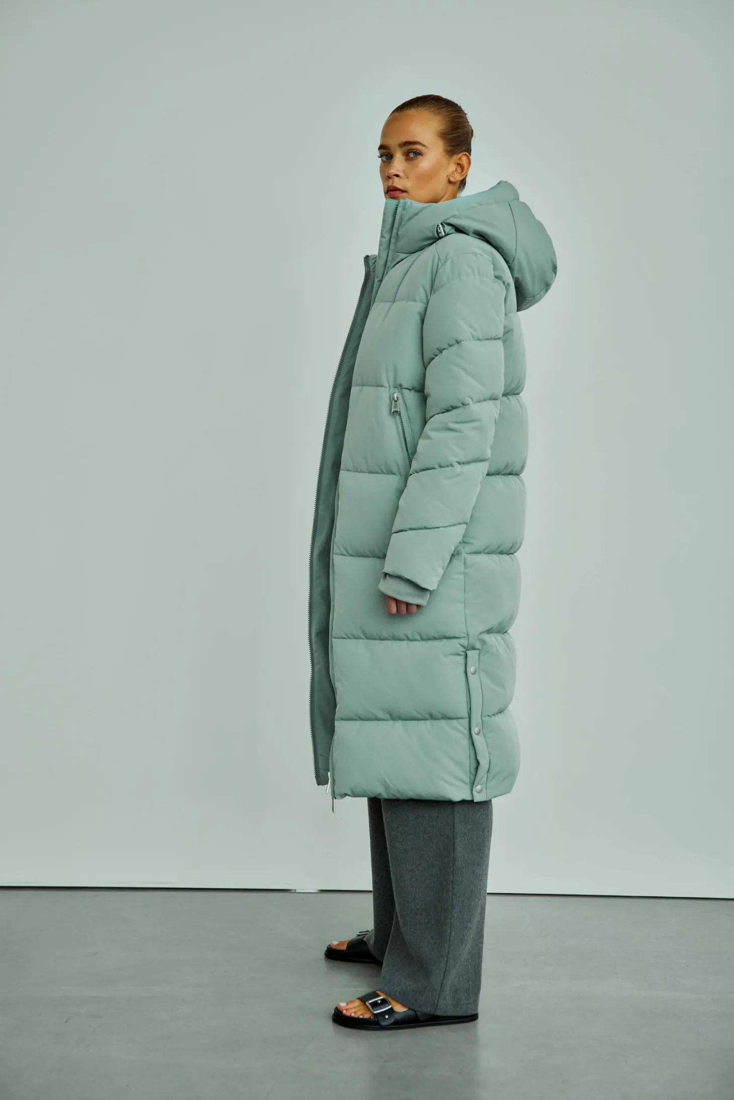 WBLLORIAN LONG PUFFER COAT