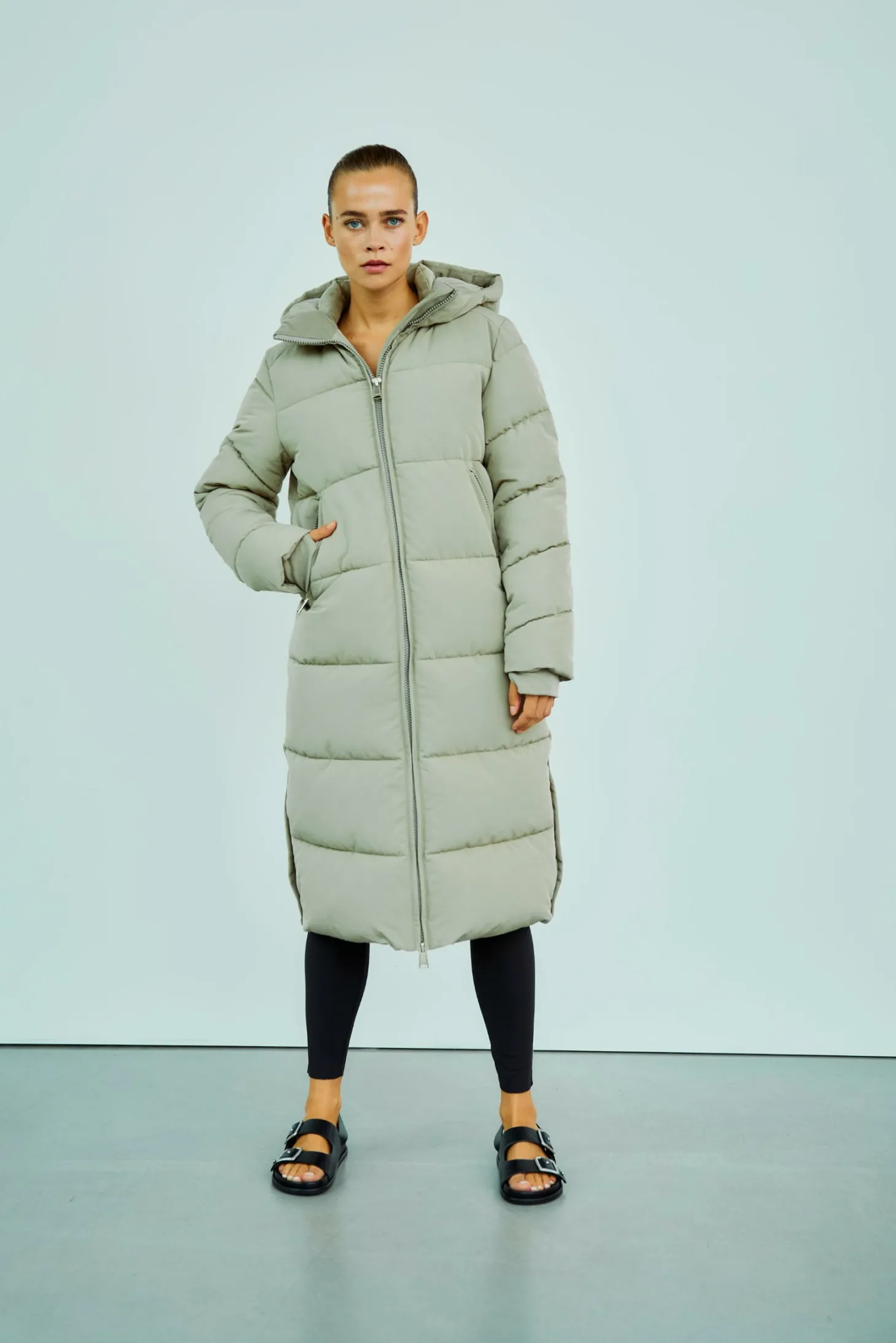 WBLLORIAN LONG PUFFER COAT
