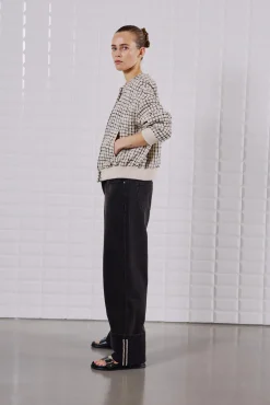 WBLMAIA BOUCLE BOMBER JACKET