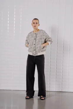 WBLMAIA BOUCLE BOMBER JACKET