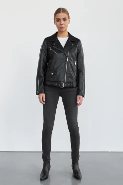 WBLMELISSA FAUX LEATHER BIKER