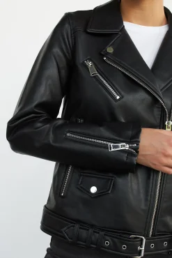 WBLMELISSA FAUX LEATHER BIKER