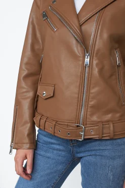 WBLMELISSA FAUX LEATHER BIKER