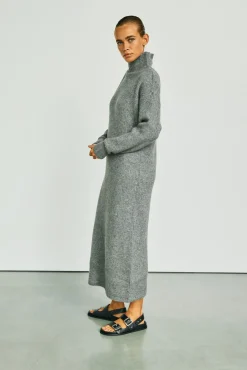 WBLMELODI LS LONG KNIT DRESS