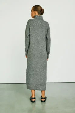 WBLMELODI LS LONG KNIT DRESS