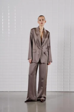 WBLMILAN SATEEN BLAZER