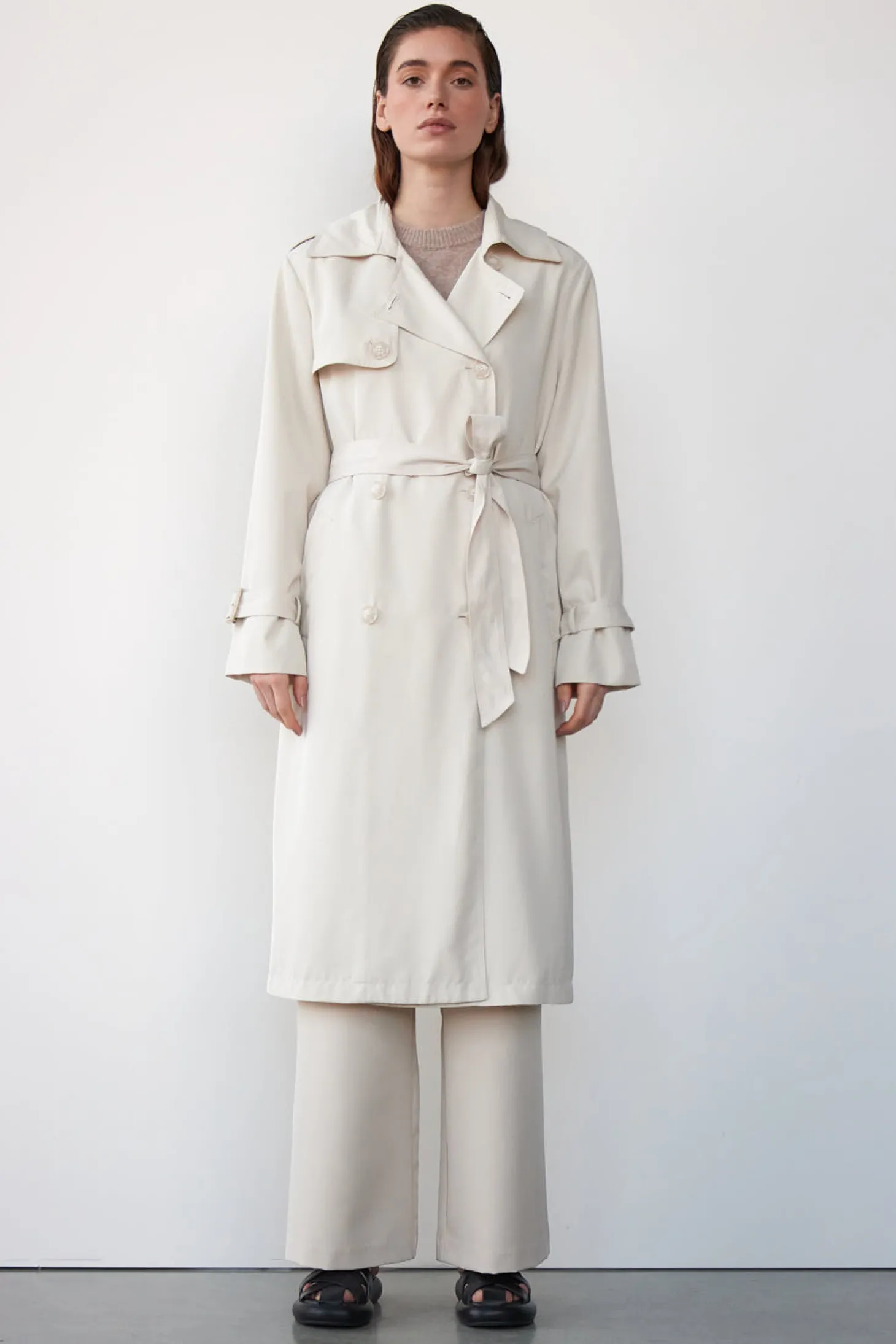 WBLNOISE TRENCH COAT
