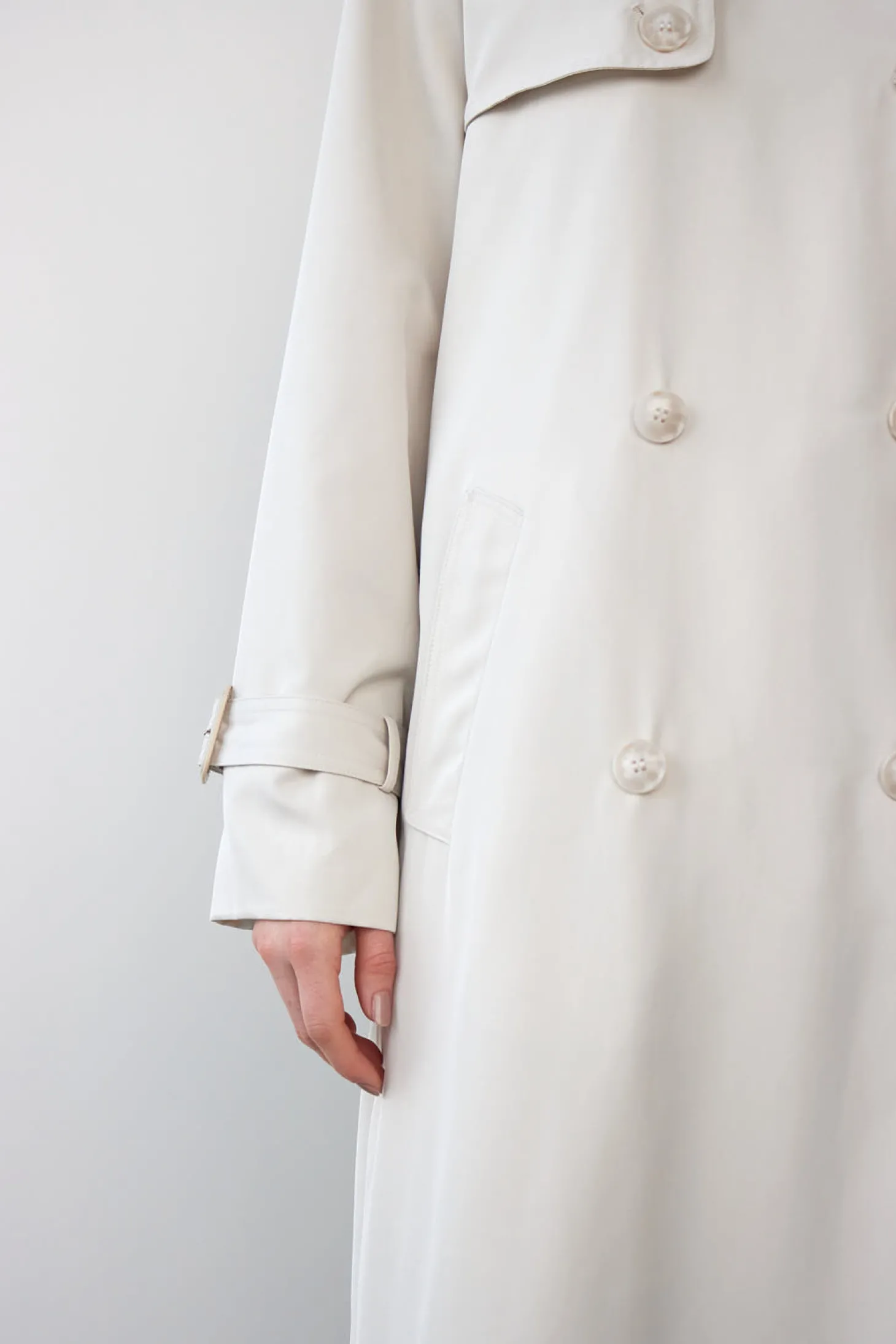 WBLNOISE TRENCH COAT