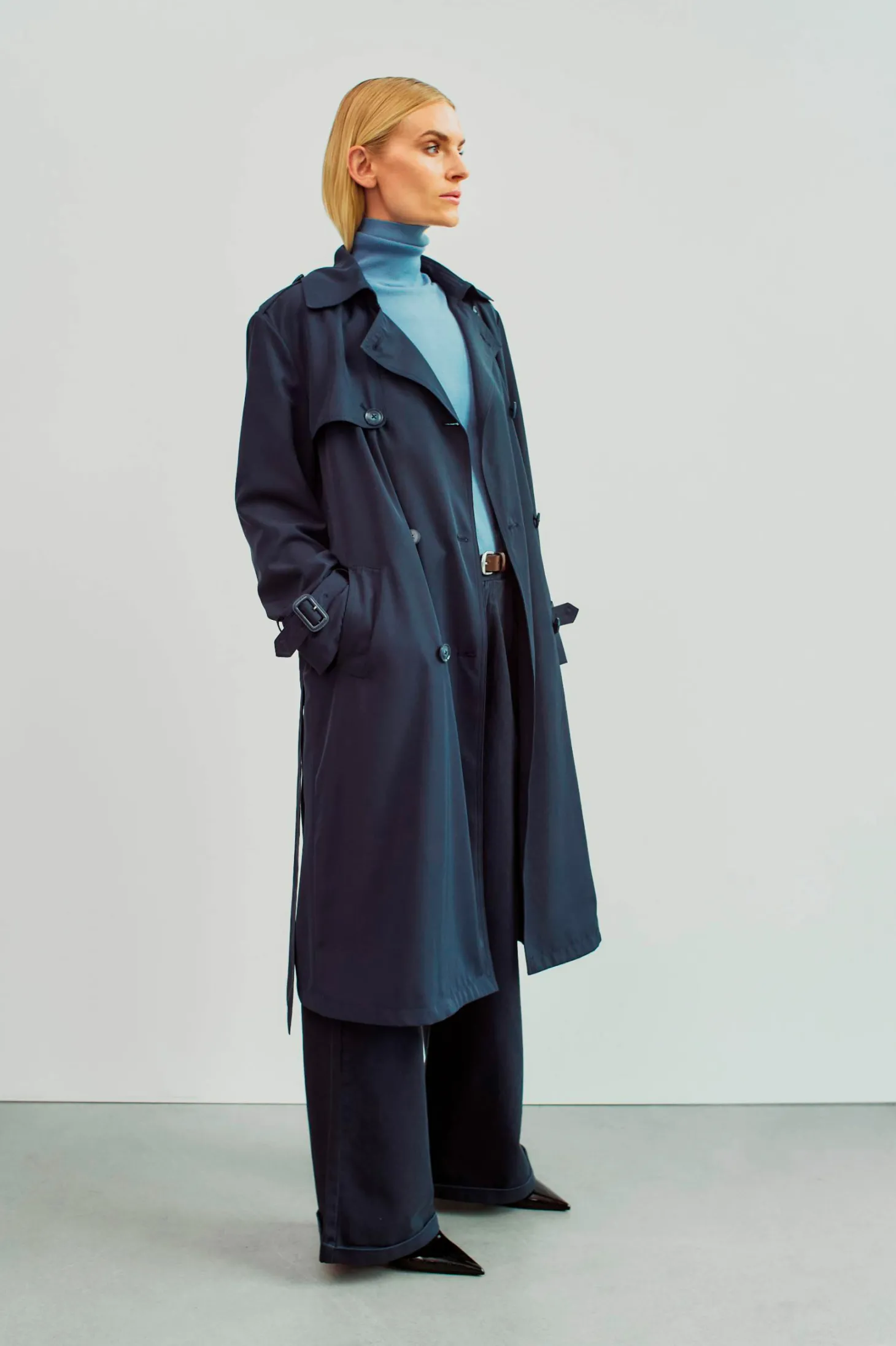 WBLNOISE TRENCH COAT