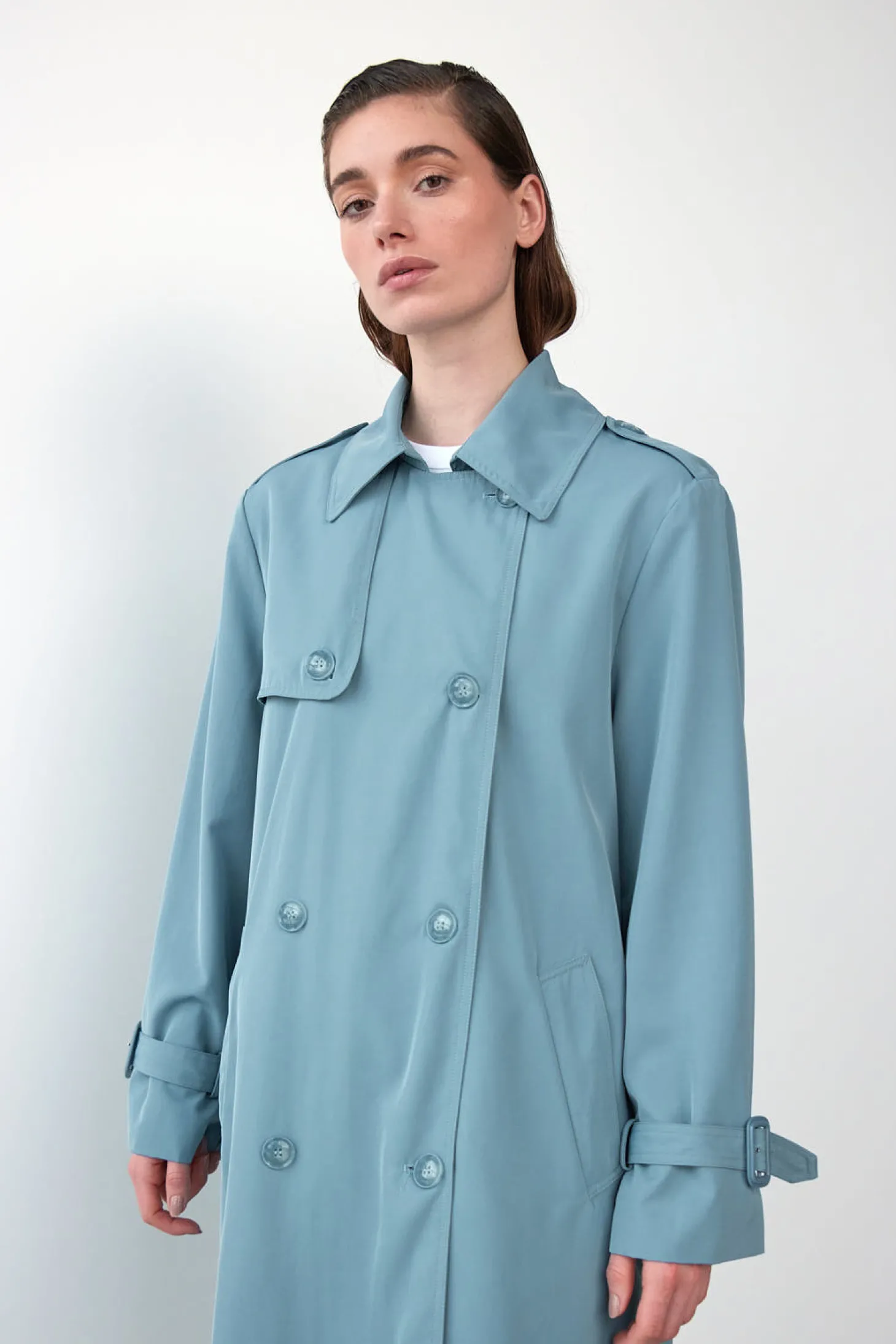 WBLNOISE TRENCH COAT