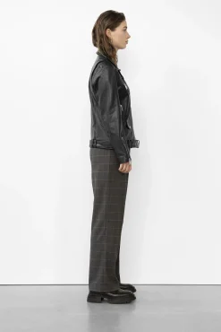 WBLPASADENA REAL LEATHER BIKER