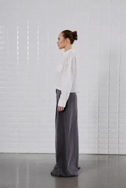 WBLQUINIE LS CROPPED SHIRT