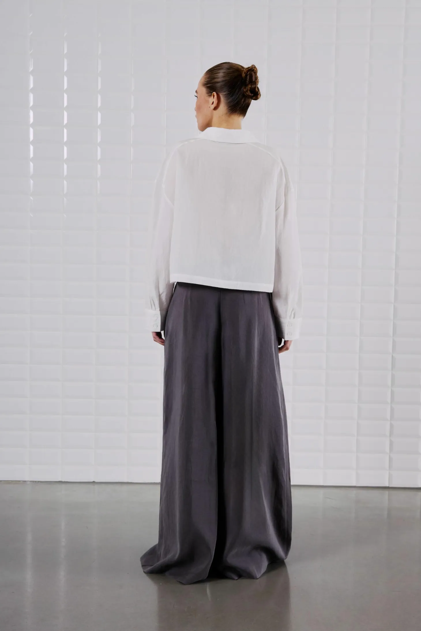 WBLQUINIE LS CROPPED SHIRT