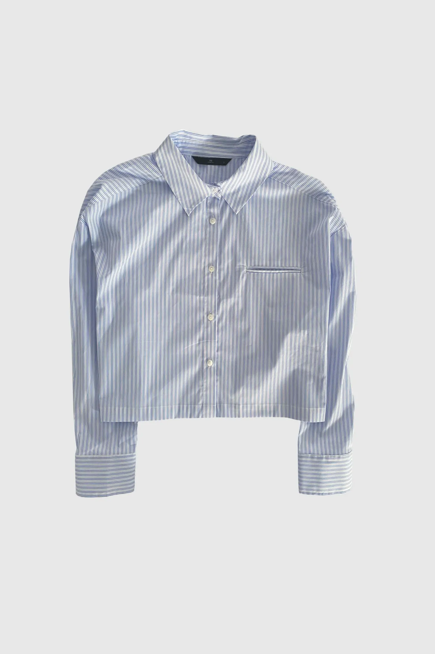 WBLQUINIE STRIPE CROPPED SHIRT
